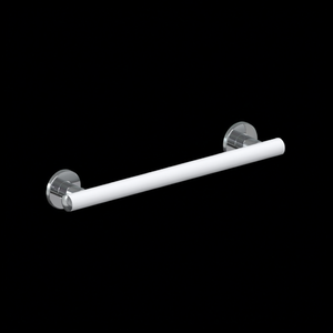 Barre di Supporto in Acciaio Bianco Lucido 500 mm Antibac Lex M50 37 - Product Image 3