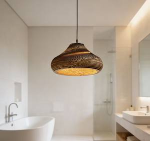 โคมไฟระย้าสไตล์เอเชียตะวันออกเฉียงใต้ ดีไซน์รังผึ้งแบบถัก โคมไฟห้อยเพดานสำหรับห้องครัว ร้านอาหาร สไตล์โมเดิร์น - Product Image 3