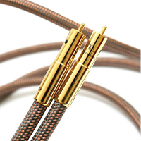 Câble RCA Accuphase édition 40e anniversaire câble Audio interconnexion RCA fiche plaquée or