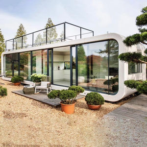 Casa Prefabricada Tipo Cabaña Apple en Oferta, Hermosa Residencia, Hotel Creativo, Modelo <span class=keywords><strong>de</strong></span> Habitación en Blanco <span class=keywords><strong>para</strong></span> <span class=keywords><strong>Terrenos</strong></span> Sin Usar - Product Image 1