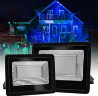 Projecteur LED UV 150W AC220V IP66 étanche 395nm 400nm, lumière noire UV, lampe fluorescente ultraviolette pour scène, idéal pour les fêtes d'Halloween