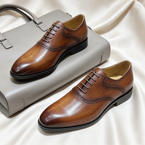 <span class=keywords><strong>Scarpe</strong></span> Oxford <span class=keywords><strong>da</strong></span> Uomo in Vera Pelle di Alta Qualità, Lusso, Eleganza, per Affari e Matrimoni, Moda Autunnale, Nuovo Stile 2026 - Product Image 3