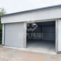 Prix d'usine, garage en acier, maison préfabriquée, composants préfabriqués, installation simple, design moderne, garantie d'un an pour les petites/grandes tailles
