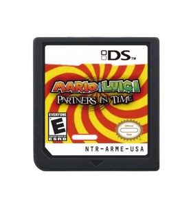 Jeu DS classique pour <span class=keywords><strong>Mario</strong></span> et <span class=keywords><strong>Luigi</strong></span> Partners in Time Cartouches pour carte de jeu vidéo Nintendo DS Version américaine - Product Image 1