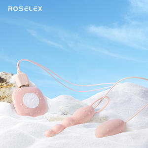 Nuovo Modello ROSLEXE Yue <span class=keywords><strong>Ting</strong></span> Vibratore per Doppio Uso Vagina e Ano, Stimolazione Frontale e Posteriore con Doppio Morsetto - Product Image 4