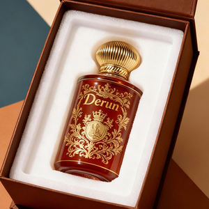 Botellas de perfume vacías de cristal hechas a mano de estilo egipcio Vintage de diseñador 250ml para paquete de negocios Parfum cajas personalizadas con logotipo - Product Image 1