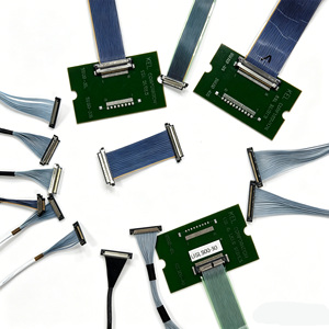KEL SSL20-20SB SSL20-30SB 0,5 mm pitch 40 AWG micro coaxiale draadboom OEM/ODM voor hogesnelheids industriële camerasignaalkabel - Product Image 1