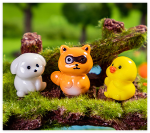 3D Jardín Decorativo Granja Animal Oveja Escultura Resina Caballo Vaca Cordero Conejo Cachorro Piglet <span class=keywords><strong>Ganado</strong></span> pony Perro Pato Pollo Figuritas - Product Image 6