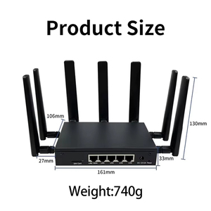 4G CPE Router Wifi Dual Band 2.4G 5.8G không dây cat12 Wifi Router với thẻ Sim EM120R-GL Extender tốc độ cao 5 cổng mạng - Product Image 5