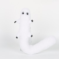 Adorable Peluche Brushbuddy Chapeau de Sorcière, Thème Atelier du Chapeau Magique, Peluche Ver à Fil, Poupée Animal en Peluche, Coussin Décoratif Dessin Animé Anime
