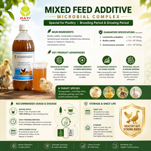 Aditivo Nutricional Líquido Premium para Prevenir Trastornos Digestivos en Juegos <span class=keywords><strong>de</strong></span> Patos y Gansos, Nutrientes Microbianos con Vitaminas - Product Image 5