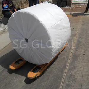 Çin fabrika 5 kg 15kg 25kg 50kg 90kg 100kg 120 kg beyaz renk lamine polipropilen dokuma PP çuval çanta agricultura için rulo
