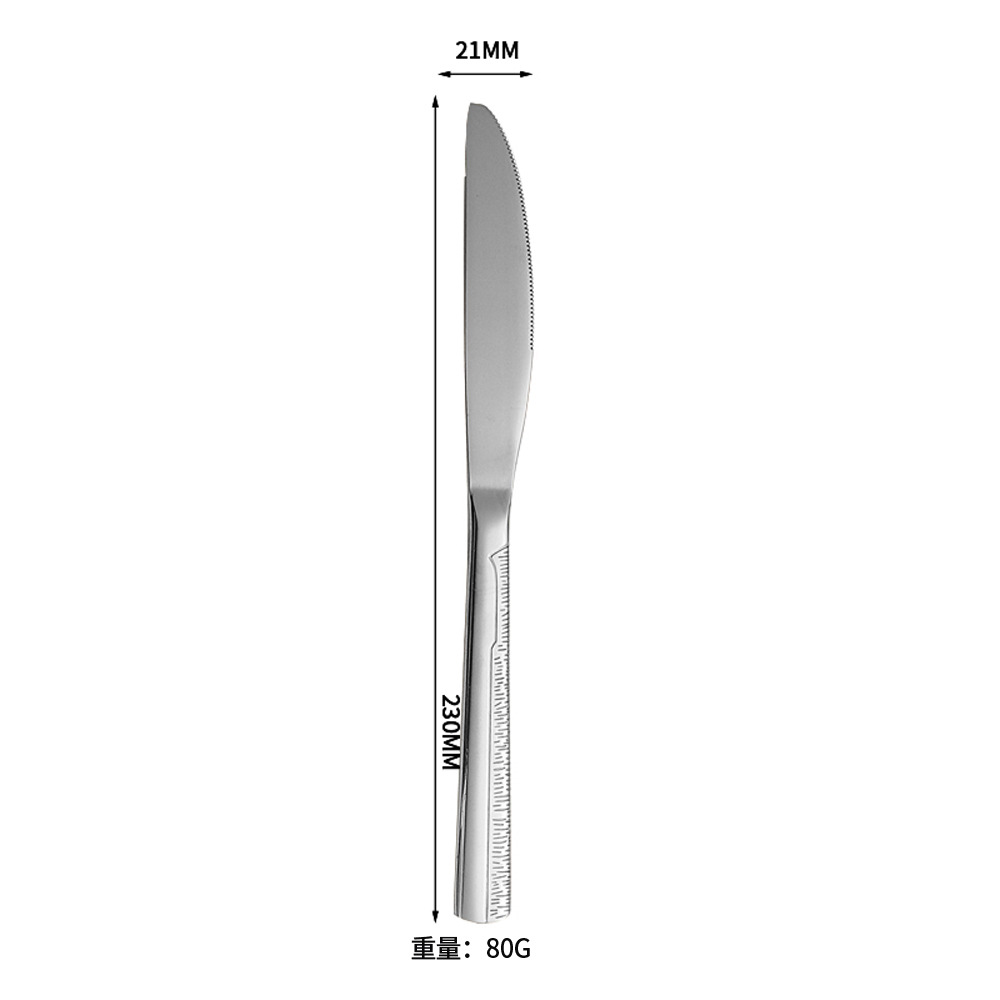 Silver dinner knife