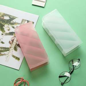 Organizador de Almacenamiento Vertical Transparente, Organizador de Escritorio Multicompartimento para Papelería, Cosméticos y Artículos Esenciales de Escritorio - Product Image 6