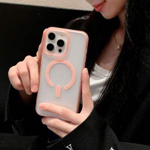 เคสโทรศัพท์สำหรับ iPhone 17 Pro Max แบบใสกันกระแทก ดีไซน์เรียบง่าย ผิวด้าน พร้อมร่องแม่เหล็ก - Product Image 4