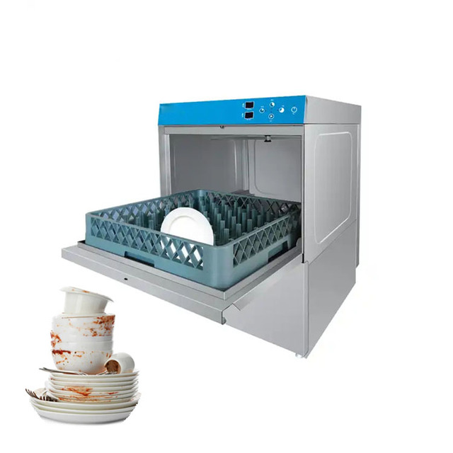 Commercial Countertop Dishwasher Tablets Smart Machine Liquid Vending Finish Portable Restaurant Dish Cleaning Robot Small Size