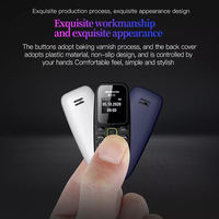 Téléphone portable mini BM 310, réseau GSM 2G, double SIM, enregistrement d'appels, voix magique, liste noire, lecteur MP3, téléphone à boutons de poche