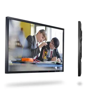 Hochwertiges großes 86 Zoll Zoll All-in-One-Digital-Touch-OEM-elektronisches interaktives Whiteboard mit mobilem Ständer