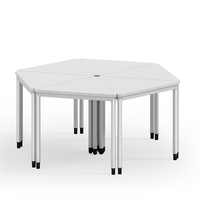 Mobilier scolaire Offre Spéciale Table et chaise d'étudiant mobiles Bureau et chaise de formation pliants pour la salle de classe Université