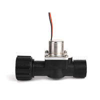 Vanne solénoïde en plastique étanche à impulsions à verrouillage XFDZ 3/4 pouce 3v 5v 6v DC pour minuterie d'irrigation intelligente