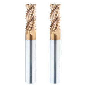 HRC55&deg; Customized OEM Rough Leather Milling Cutter Steel Carbide <strong>End</strong> <strong>Mill</strong> for Corrugation Rough Machining - Product Image 2