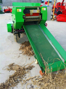 Presse à balles de foin automatique pour foin sec et humide, avec moteur électrique / Mini-presse à balles carrées pour ensilage, fabriquée en Chine - Product Image 4