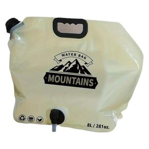 ถังพลาสติกแบบพับได้ถุงน้ำความจุสูงแบบพกพาพร้อมก๊อกน้ำหนาสำหรับกีฬากลางแจ้งการตั้งแคมป์การปีนเขา - Product Image 5
