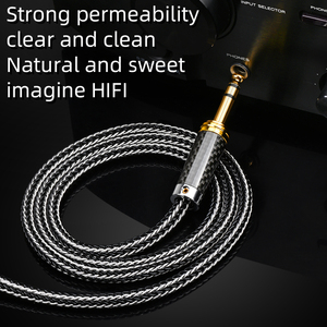 <span class=keywords><strong>Cable</strong></span> <span class=keywords><strong>de</strong></span> <span class=keywords><strong>Audio</strong></span> para Guitarra Personalizado, Balanceado <span class=keywords><strong>de</strong></span> 6.5mm, Estéreo <span class=keywords><strong>de</strong></span> 6.35mm, <span class=keywords><strong>Cable</strong></span> <span class=keywords><strong>de</strong></span> Instrumento Mono Estéreo <span class=keywords><strong>de</strong></span> 6.3mm Macho <span class=keywords><strong>a</strong></span> Macho, Venta al por Mayor - Product Image 4
