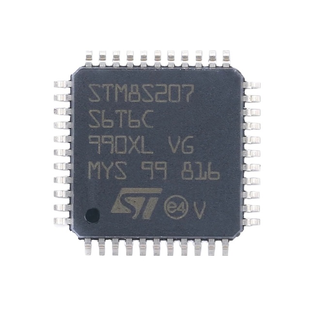 JQJ STM8S207S6T6C QFP-44 Packaged 38 Bit Microcontroller Chip IC Integrated Circuits New and Original