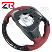 Volant personnalisé en fibre de carbone avec LED RPM pour Cadillac ATS, volant sport personnalisé pour ATS-V CTS CTS-V Coupé
