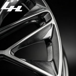 Jantes forgées Sport Tuning 18-22 pouces, face usinée grise, multi-branches, personnalisées, PCD 5x112 5x114.3, compatibles BMW Audi Benz - Product Image 3