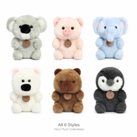 Nouvelle conception, adorable peluche de dessin animé assise, parfaite pour les enfants, compagnon de jeu, décoration de la maison, choix de cadeau, jouet en peluche