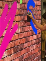 Jeux de peinture au laser interactifs, projection murale interactive, pointeur laser multipoints, grand écran pour exposition