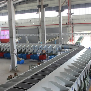 Phân loại hệ thống 3D outfeeds DWS quét trọng lượng kho và lưu trữ tích hợp tự động hóa vành đai băng tải 3pl kho - Product Image 6