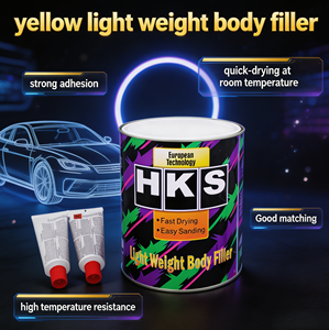 Buena compatibilidad con todos los tipos de acabados, sin daño al sustrato, peso ligero para carrocería HKS - Product Image 1