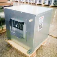 Unité de ventilateur de boîte de Ventilation à entraînement direct à flux d'air élevé OEM/ODM 220V lames avant ventilateur centrifuge moteur Anti-vibration 6000