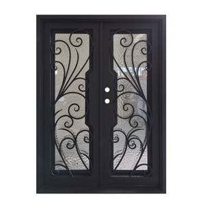 Bonne porte en acier forgé bon marché artisan français <span class=keywords><strong>Contempo</strong></span> Shire Scroll porte moderne haut de gamme populaire - Product Image 1