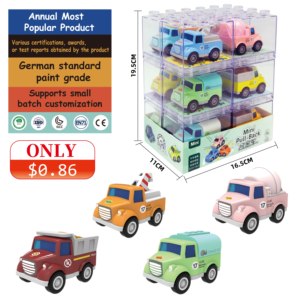 Vendita Diretta Dalla Fabbrica Macchinina Die-Cast in Lega 1:64 a Ruota Libera Giocattolo per Bambini - Product Image 1