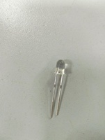 Diode LED circulaire transparente à 2 broches 4mm F4, blanc chaud, pour éclairage, tubes LED DIP dimmables Ra80 5-8V, durée de vie 4 ans