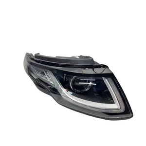 Signal lumineux avant DRL à double LED amélioré Range <span class=keywords><strong>Rover</strong></span> <span class=keywords><strong>Evoque</strong></span> 2012-2016 Facelift Phares Accessoires auto Compatible ampoule D2S - Product Image 2