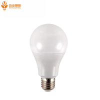 Lámpara LED Regulable para Ganado MUYE WUP E27 48V, Bombilla para Aves de Corral de 5/7/9W, para Cría de Pollos y Cerdos, Compatible con Regulador de Intensidad de 0-10V