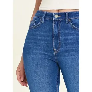 Jeans a Zampa d'Elefante da Donna Adrenaline, Pantaloni in Denim a Vita Alta, Traspiranti, Stile Semplice e alla Moda - Product Image 6