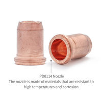 S75 PR0117 Plasma Cuivre Buse Pointe 1.0mm/1.2mm Plasma Torche De Coupe Consommables Kits