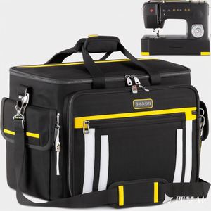 BSCI Factory Rolling Sewing Machine <b>Bag</b> Collapsible Trolley <b>Bag</b> With <b>Wheels</b> Sewing Machine Carrying <b>Bag</b> - Product Image 1
