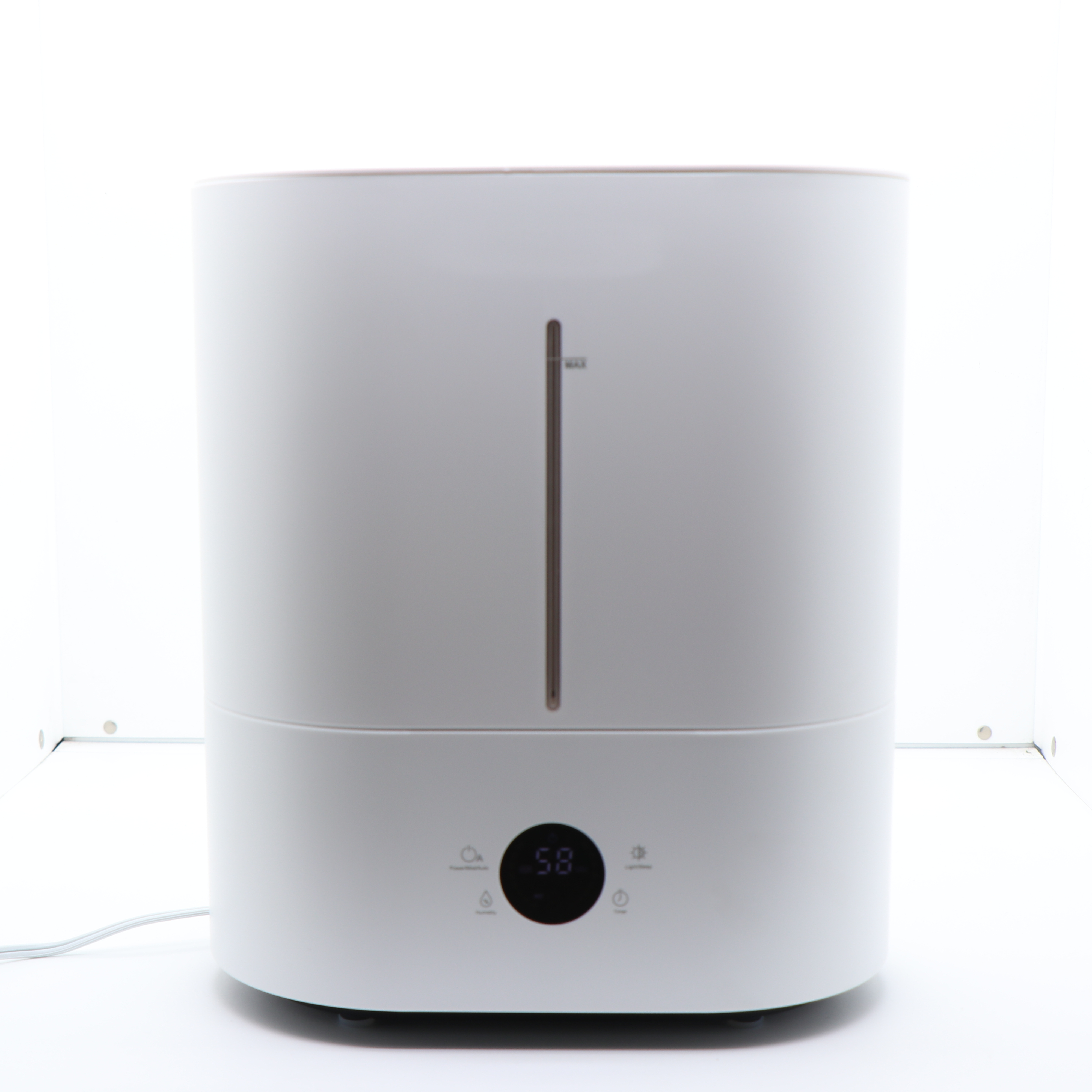 Smart Ultrasonic Humidifier Mist Diffuser Quiet Rotation 4L Capacity Timing Function for Home and Hotels Humidistat