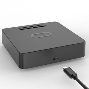 Sveglia tre in uno, multifunzione da tavolo da 15 W, adatta per orologi, telefoni cellulari, cuffie, ricarica rapida wireless - Product Image 4