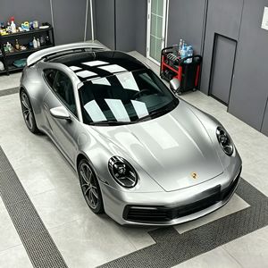 Film de protection de voiture GT Silver liquide brillant, vinyle PET métallisé auto-adhésif pour la décoration extérieure <span class=keywords><strong>et</strong></span> l'amélioration du style des véhicules - Product Image 4