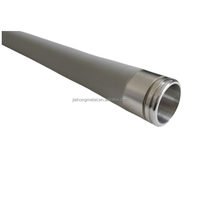 Eléments filtrants poreux micron 20*300mm filetage M10 1 2 5 microns diffuseur d'air en acier inoxydable fritté