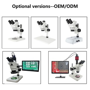 <span class=keywords><strong>Microscope</strong></span> stéréo trinoculaire BD-SZM0750T-D1 de Boshida 3.5X-200X avec la lumière d'anneau de <span class=keywords><strong>LED</strong></span> - Product Image 3