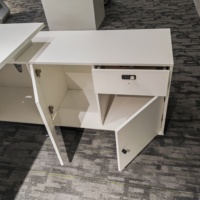 Mobilier de bureau personnalisé d'usine haut de gamme gestionnaire de bureau de patron Table de bureau de direction bureau de luxe Table de patron de PDG